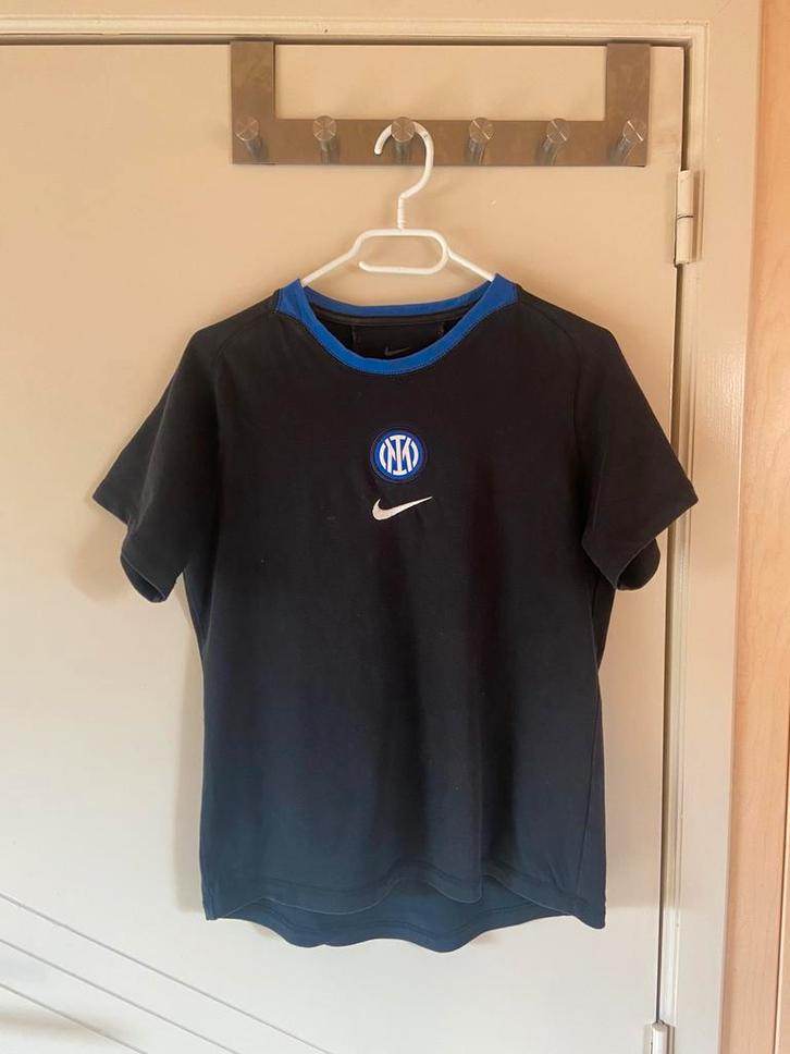 Nike Inter Milan voetbalshirt (zwart/blauw) Maat: S, Sport en Fitness, Voetbal, Gebruikt, Shirt, Maat S, Ophalen