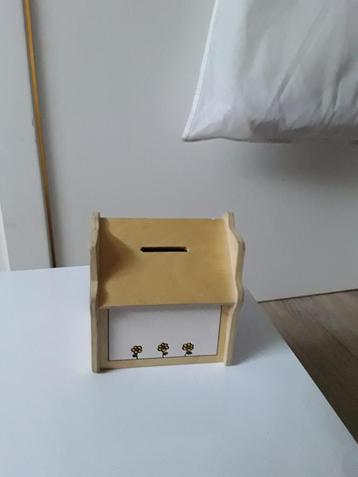 Houten Kinderen  Spaarpot Huis Nijntje, Enlèvement ou Envoi, Comme neuf