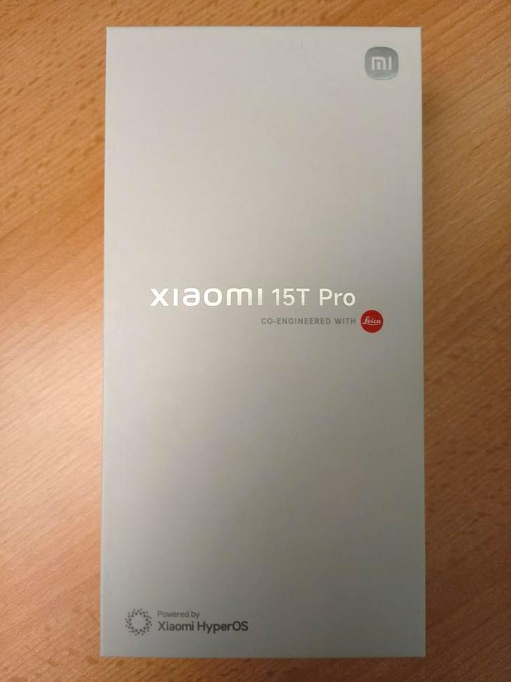 Xiaomi 15T Pro zwart - NIEUW verzegeld - 512 GB - Met factuu, Computers en Software, Vintage Computers, Ophalen