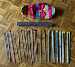 Lot aiguilles à tricoter / breinaaldenset / knitting needle, Hobby en Vrije tijd, Breien en Haken, Ophalen of Verzenden, Gebruikt