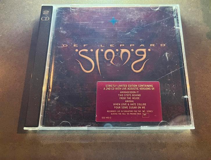 2 CD Def Leppard ‎- Slang, CD & DVD, CD | Hardrock & Metal, Comme neuf, Enlèvement ou Envoi