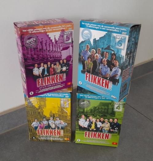 DVD BOXEN Flikken Reeks 3, 4, 5 en 6, Cd's en Dvd's, Dvd's | Tv en Series, Zo goed als nieuw, Drama, Boxset, Alle leeftijden, Ophalen of Verzenden