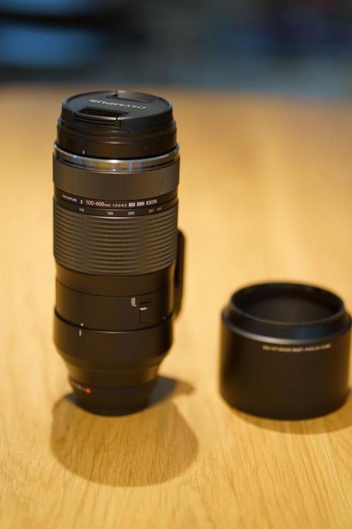Olympus 100-400mm F5.0-6.3 IS (2023 quasi nieuw), Audio, Tv en Foto, Foto | Lenzen en Objectieven, Zo goed als nieuw, Telelens