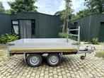 Aanhangwagen - dubbele as te koop, Auto diversen, Aanhangers en Bagagewagens, Ophalen, Gebruikt