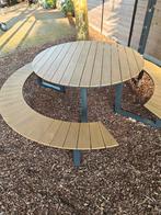 Ronde picknick tafel - aluminium, Ophalen, Zo goed als nieuw, Rond, Aluminium
