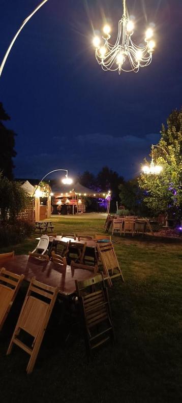 retro verlichting voor inrichting tuinfeest/trouwfeest/bar beschikbaar voor biedingen