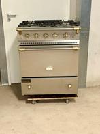 Gasfornuis Lacanche 70 cm breed, Ophalen, Warmhoudplaat, 60 cm of meer, 4 kookzones