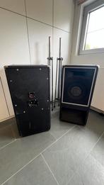 Luidsprekerboxen inclusief statieven, Audio, Tv en Foto, Luidsprekerboxen, Ophalen, Gebruikt, Overige typen, Overige merken