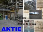 metsersteigers 7,5 m hoog x 2,50 tot 10 m L - metserstelling, Doe-het-zelf en Bouw, Ophalen, Nieuw, Gevelsteiger, 5 meter of hoger