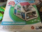 HOUTEN POPPENHUIS „PLAYTIVE JUNIOR” 3-8 JAAR, Ophalen of Verzenden, Gebruikt, Poppenhuis