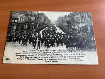 Calais:Funérailles 27 victimes sous-marin "Pluviose" -1910 beschikbaar voor biedingen