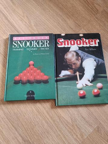 2 boeken over snooker beschikbaar voor biedingen