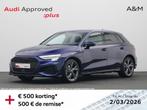 Audi A3 Sportback PHEV A3 Sportback PHEV 40 TFSI e S line S, Auto's, Audi, Automaat, Lederen bekleding, Hybride Elektrisch/Benzine