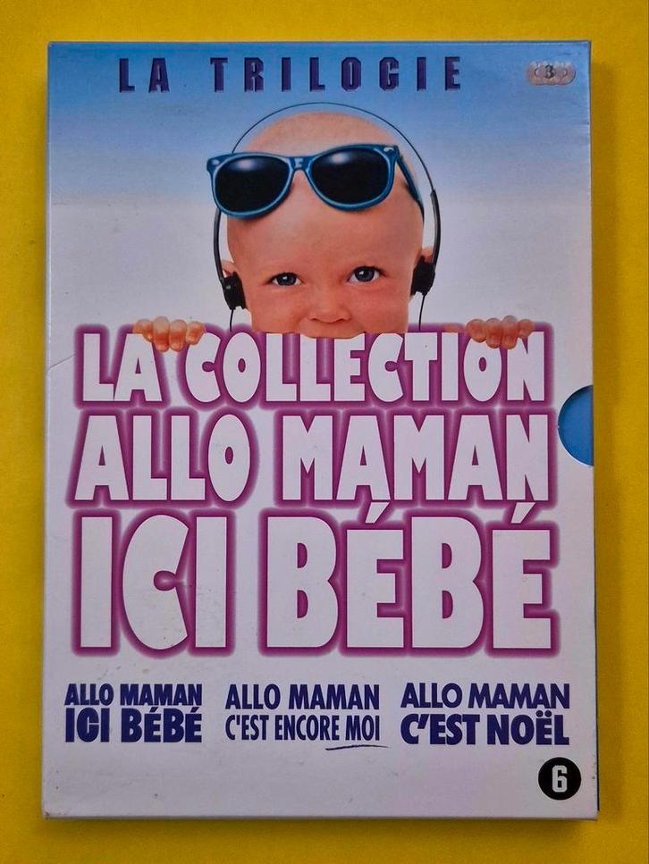 Coffret 3x DVD Allo maman ici bébé 1989, Cd's en Dvd's, Dvd's | Komedie, Zo goed als nieuw, Overige genres, Boxset, Alle leeftijden
