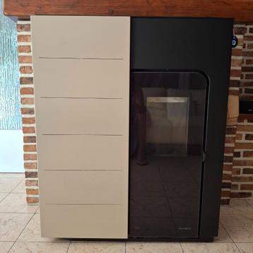 Poêle à pellets 12kw PALAZZETTI Ginger, Enlèvement, Utilisé