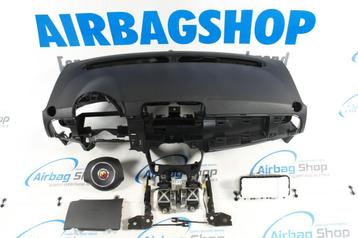 Airbag set - Dashboard zwart Abarth stuur Fiat 500 2007-...