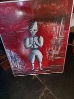 Schilderij op paneel C le clercq 55x75, Ophalen of Verzenden