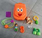 GO DIEGO GO Mattel 2005 rugzak + 8 accessoires, Ophalen of Verzenden, Zo goed als nieuw