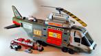 Matchbox Connectables Helikopter met voertuigen 1990 Clean, Verzenden, Gebruikt