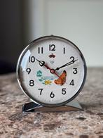 Unieke jaren ’60 vintage animatieklok – zeldzaam, Elektronische apparatuur, Wekkers, Ophalen of Verzenden, Refurbished