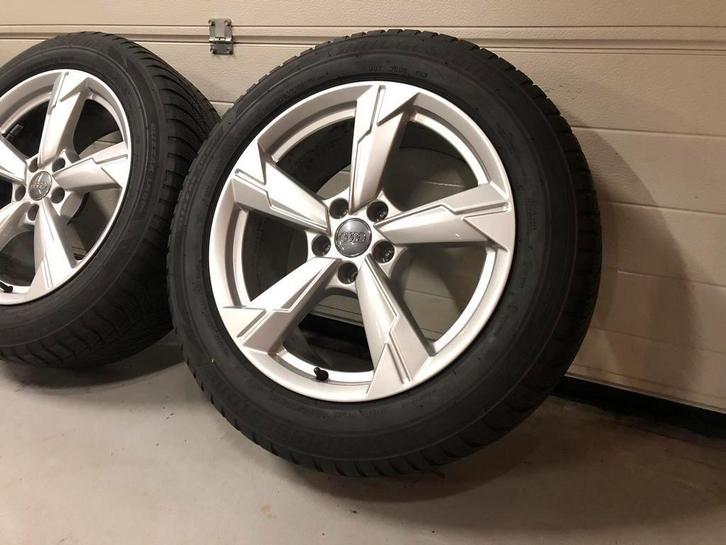 18inch Originele Audi S-Line Velgen! A-Merk Winterbanden!, Auto-onderdelen, Banden en Velgen, Banden en Velgen, Winterbanden, 18 inch