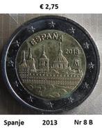 2 Euromunten Spanje, Postzegels en Munten, Munten | Europa | Euromunten, 2 euro, Spanje, Ophalen of Verzenden, Losse munt