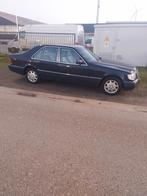 Mercedes w140 oldtimer, Auto's, Mercedes-Benz, Automaat, Blauw, 3199 cc, Grijs