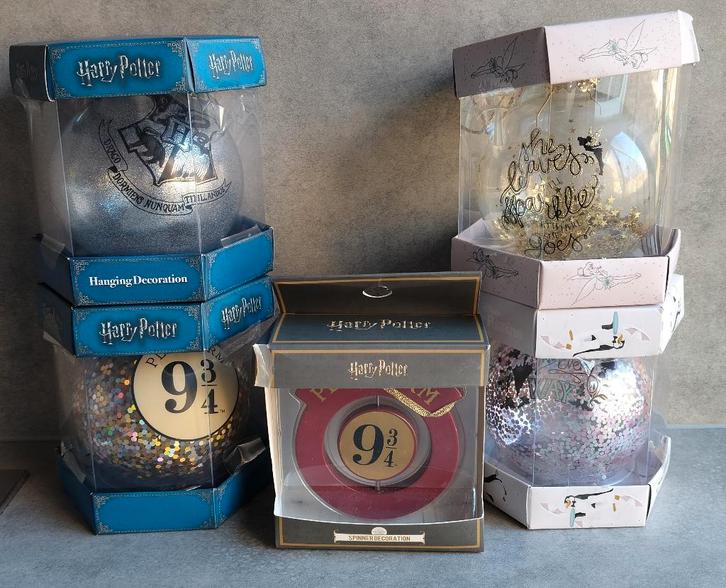 kerstballen en decoratie harry potter en disney, Verzamelen, Harry Potter, Gebruikt, Ophalen of Verzenden