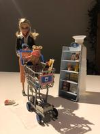 Barbie keuken, badkamer en winkelkar, Kinderen en Baby's, Ophalen, Gebruikt, Barbie