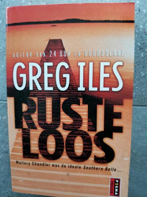 Rusteloos, Boeken, Thrillers, Zo goed als nieuw, Ophalen of Verzenden