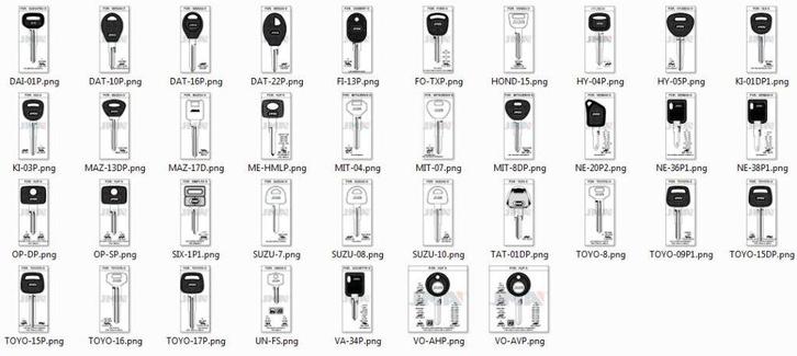 blanco sleutels voor youngtimers, Auto-onderdelen, Dashboard en Schakelaars, Alfa Romeo, Nieuw, Ophalen of Verzenden