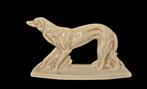 Longwy L & V CERAM - Sculpture, Lévrier - 20 cm - Céramique, Ophalen of Verzenden, Zo goed als nieuw