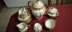 Frans vintage koffie/theeservies in prima staat !, Enlèvement, Comme neuf, Porcelaine, Service complet