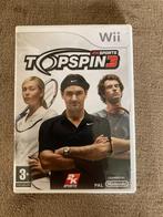 Spelletje Wii : Topspin 3, 2K sports, Games en Spelcomputers, Games | Nintendo Wii, Ophalen of Verzenden, Zo goed als nieuw, Sport