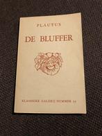 De Bluffer - Plautus *Klassieke Galerij Nummer 55, Boeken, Ophalen of Verzenden, Gelezen, Plautus, België