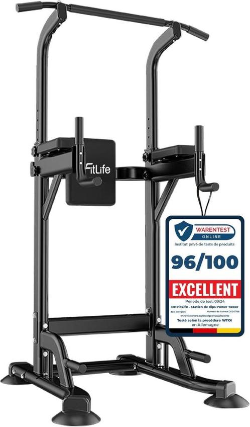 Sportuitrusting met optrekstang, dipbars, Sport en Fitness, Fitnessapparatuur, Zo goed als nieuw, Overige typen, Armen, Benen