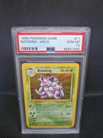 Nidoking Holo Base Set PSA 10, Hobby en Vrije tijd, Verzamelkaartspellen | Pokémon, Ophalen of Verzenden, Zo goed als nieuw