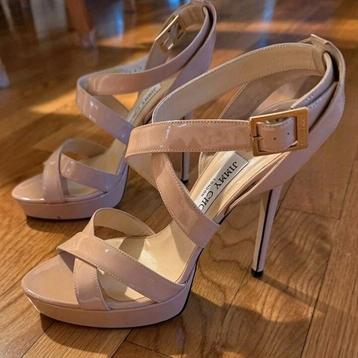 Escarpins roses Jimmy Choo taille 38, Envoi, Comme neuf, Rose