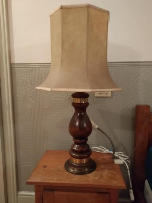 SCHEMERLAMP nr3 retro tafellamp bureaulamp oud vintage, Huis en Inrichting, Lampen | Lampenkappen, Ophalen