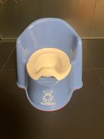 BABYBJÖRN Plaspotje Zetel - blauw wit, Kinderen en Baby's, Ophalen, Zo goed als nieuw