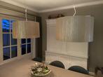 Hanglamp woonkamer, Huis en Inrichting, Lampen | Hanglampen, Minder dan 50 cm, Stof, Zo goed als nieuw, Ophalen