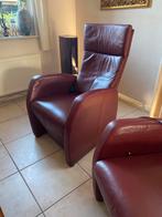 Relax zetel, Huis en Inrichting, Fauteuils, Ophalen, Gebruikt, Minder dan 75 cm, Leer