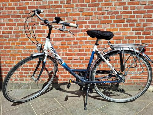Damesfiets Minerva, Fietsen en Brommers, Fietsen | Dames | Damesfietsen, Zo goed als nieuw, Overige merken, (Extra) lage instap