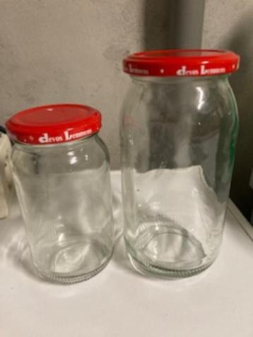 glazen bokalen met deksel 34 st, Enlèvement