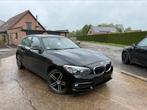 BMW 118i BENZINE 2017 GARANTIE CARPLAY, Auto's, 100 kW, 1498 cc, Electronic Stability Program (ESP), Zwart