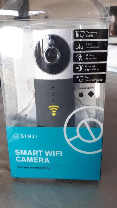 SINJI Smart WIFI Camera Webcam Wifi, Sans Fil, TV, Hi-fi & Vidéo, Caméras action, Neuf, Enlèvement ou Envoi