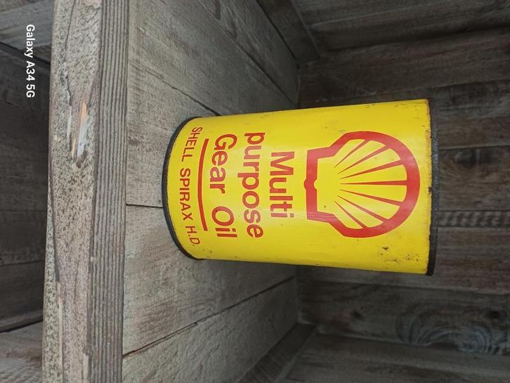 Ancien bidon d'huile déco loft garage ect vend echange, Antiquités & Art, Curiosités & Brocante, Enlèvement