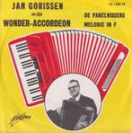 Jan Gorissen en zijn Wonder-Accordeon – De Parelvissers, CD & DVD, Vinyles Singles, 7 pouces, En néerlandais, Utilisé, Enlèvement ou Envoi