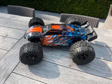 Voiture RC Traxxas E-Revo + accessoires, Échelle 1:10, Voiture off road, Enlèvement, Utilisé
