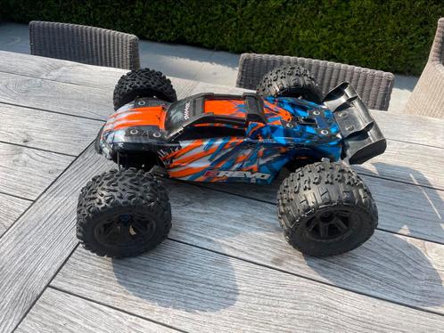 Traxxas E-Revo RC auto + accessoires, Hobby en Vrije tijd, Modelbouw | Radiografisch | Auto's, Gebruikt, Auto offroad, Elektro